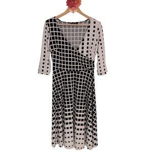 midi floral chiffon dress Champagne Chiffon Floral Print Vintage Smocked Midi Dress Small